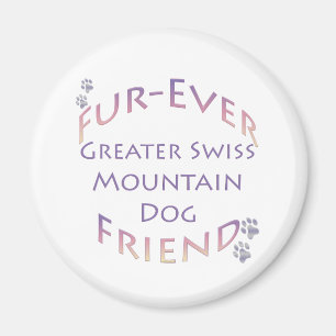 Greater Swiss Mountain Dog Furever; Swissy Liebe Magnet