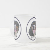 Greater Swiss Mountain Dog Geschenke Mattglastasse (Vorderseite Links)