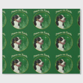 Greater Swiss Mountain Dog Peace Geschenkpapier (Flach)
