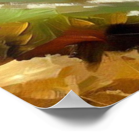 Greater Swiss Mountain Dog Poster (Ecke)