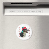 Greater Swiss Mountain Dog Santa Paws Magnet (In Situ (Geschirrspüler))