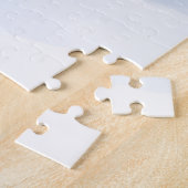 Greater Swiss Mountain Dog Snowy Cabin Santa Hat Puzzle (Seite)