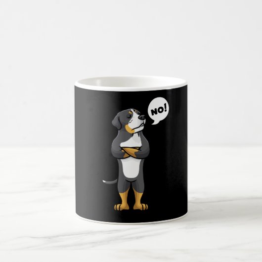 Greater Swiss Mountain Dog Stubborn Hund Kaffeetasse (Mittel)