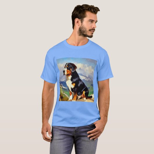 Greater Swiss Mountain Dog T-Shirt (Vorne ganz)