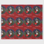 Greater Swiss Mountain Dog Weihnachten Geschenkpapier (Flach)