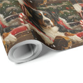 Greater Swiss Mountain Dog Weihnachten Geschenkpapier (Rolleneckpunkt)