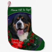 Greater Swiss Mountain Dog Weihnachten Kleiner Weihnachtsstrumpf (Vorderseite)