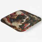 Greater Swiss Mountain Dog Weihnachten Pappteller (Gewinkelt)