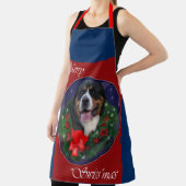 Greater Swiss Mountain Dog Weihnachten Schürze (InSitu)