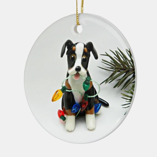 Greater Swiss Mountain Dog Weihnachtsschmuck (Links)