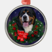 Greater Swiss Mountain Dog Weihnachtsschmuck (Vorne)