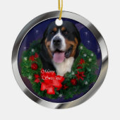 Greater Swiss Mountain Dog Weihnachtsschmuck (Vorne)
