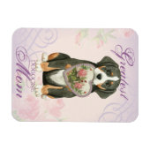 Greater Swiss Mountain Hund Herzliche Mama Magnet (Horizontal)