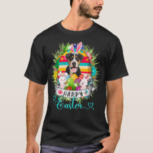 Greater Swiss Mountain Hund in Ostereier Basket E T-Shirt