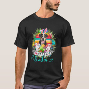 Greater Swiss Mountain Hund in Ostereier Basket E T-Shirt