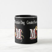 Greater Swiss Mountain Hund MAMA Geschenke Tasse (Zentrum)