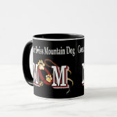 Greater Swiss Mountain Hund MAMA Geschenke Tasse (Vorderseite Links)
