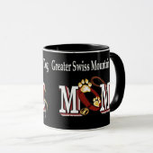Greater Swiss Mountain Hund MAMA Geschenke Tasse (VorderseiteRechts)