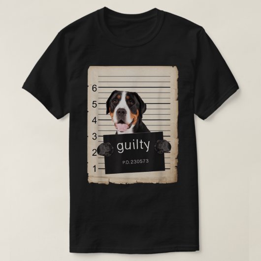 Greater Swiss Mountain Hund Tasse T-Shirt (Design vorne)