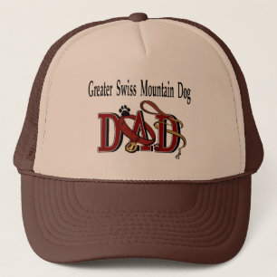 Greater Swiss Mountain Hund Vater Geschenke Truckerkappe