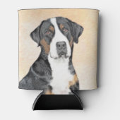 Greater Swiss Mountain Hunde Malerei - Originelle Dosenkühler (Vorderseite)