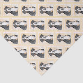 Greater Swiss Mountain Hunde Malerei - Originelle  Seidenpapier (Ausschnitt)