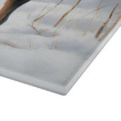 Greater Swiss Mountain Let It Snow Weihnachten Schneidebrett (Ecke)