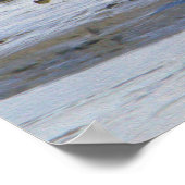 Greater Yellow Legs Bird Poster (Ecke)