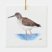 Greater Yellowlegs Keramikornament (Rückseite)