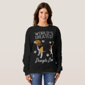 Greatest Beagle Dad Ever Beagle Dog Sweatshirt (Vorne ganz)