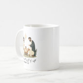 Greatest Gift Of All Nativity Scene Christian Chri Kaffeetasse (Vorderseite Links)