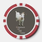 Greatest of all time Goat Pokerchips (Vorderseite)