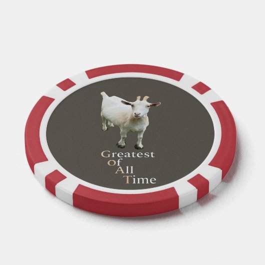 Greatest of all time Goat Pokerchips (Einzeln)