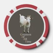 Greatest of all time Goat Pokerchips (Rückseite)