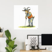 Greatest Of All Time - Golf Art Print Poster (Heimbüro)