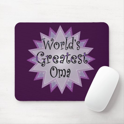 greatest.oma mousepad (Mit Mouse)