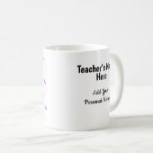 Greatest Teacher Coffee Mug Kaffeetasse (VorderseiteRechts)
