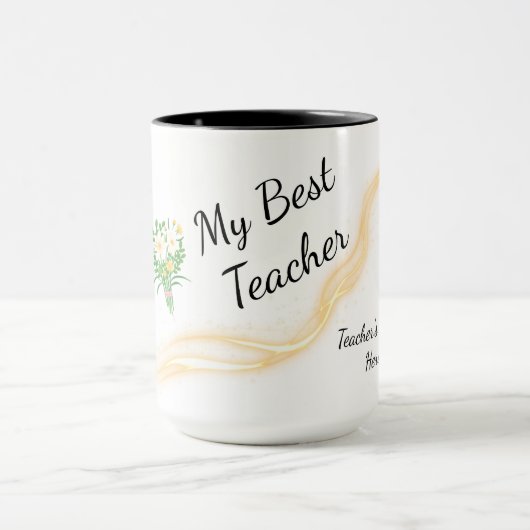 Greatest Teacher Coffee Mug Tasse (Zentrum)