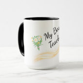 Greatest Teacher Coffee Mug Tasse (Vorderseite Links)
