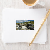 Greatfalls Virginia Adressaufkleber (Insitu)