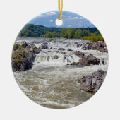 Greatfalls Virginia Keramik Ornament (Vorne)