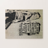 Greatness, Banksy Street Art Graffiti Puzzle (Horizontal)