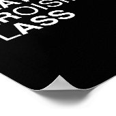 Greatness Heroism Cl Eat Her As$ Funny Pun Sarcasm Poster (Ecke)