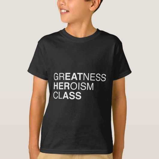 Greatness Heroism Cl Eat Her As$ Funny Pun Sarcasm T-Shirt (Vorderseite)