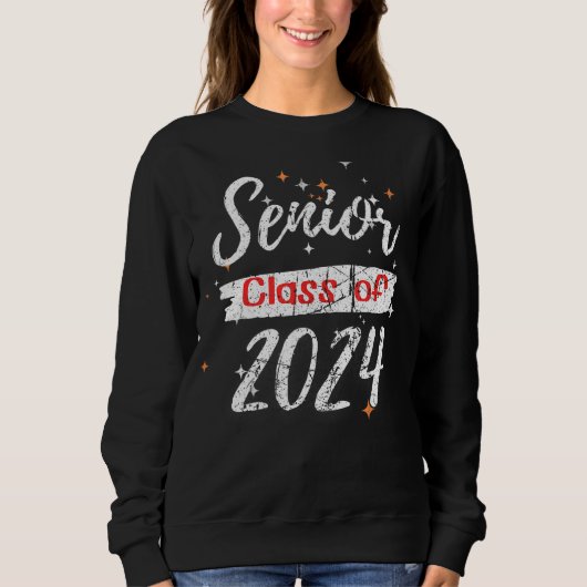 Greatness Unleashed Senior Class of 2024 Graduatio Sweatshirt (Vorderseite)