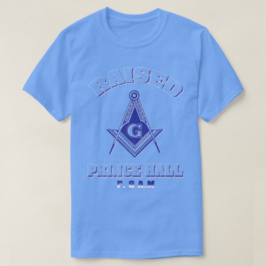 Greats Raised Prince Hall Masons F & AM Vater's D T-Shirt (Design vorne)