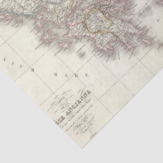 Grece ancienne - altes Griechenland Seidenpapier (Ausschnitt)