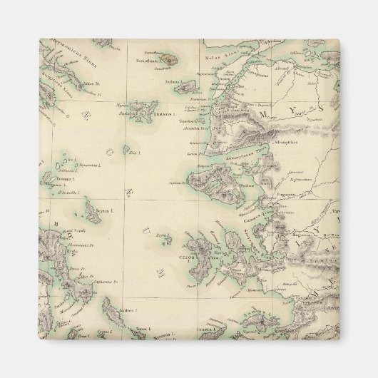 Grecian Archipelago, alt Magnet (Vorne)