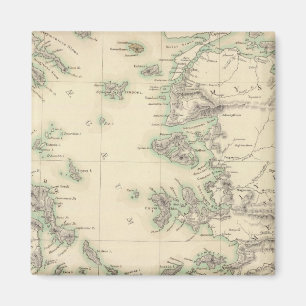 Grecian Archipelago, uralt Magnet