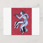 Grecian Dancer Postkarte (Vorderseite)